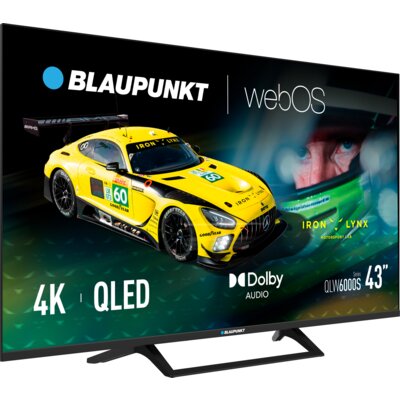 Telewizor BLAUPUNKT 43QLW6000S 43" QLED 4K WebOS TV