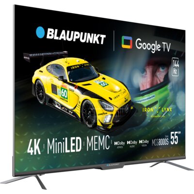Telewizor BLAUPUNKT 55MCG8000S 55" MINILED 4K Google TV Dolby Atmos Dolby Vision HDMI 2.1