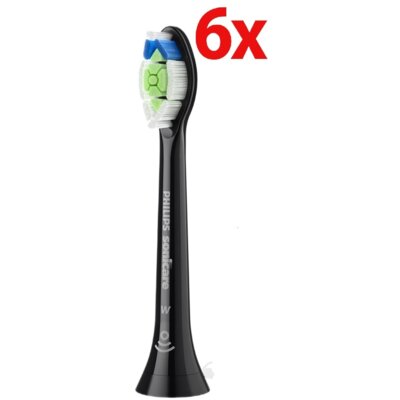 Oryginalne końcówki Philips Sonicare W2 HX6066/88 Średnio miękkie włókna (6 szt.) (Wybielające)