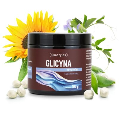 Aminokwasy SKOCZYLAS Glicyna Tryptofan (100 g)