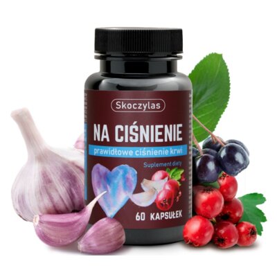 Suplement diety SKOCZYLAS Na ciśnienie (60 kapsułek)