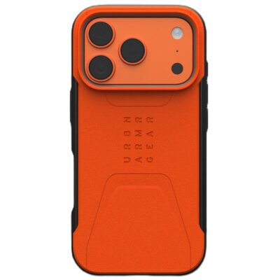 Etui UAG Civilian MagSafe do Apple iPhone 17 Pro Pomarańczowy