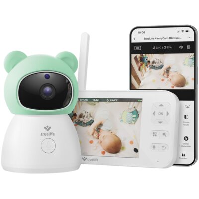 Niania elektroniczna TRUELIFE NannyCam R6 Dual Smart