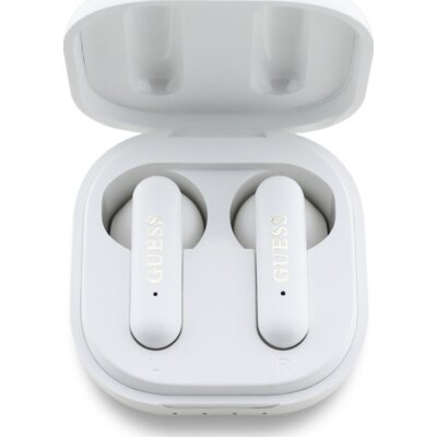 Słuchawki douszne GUESS 4G Metal Logo Biały