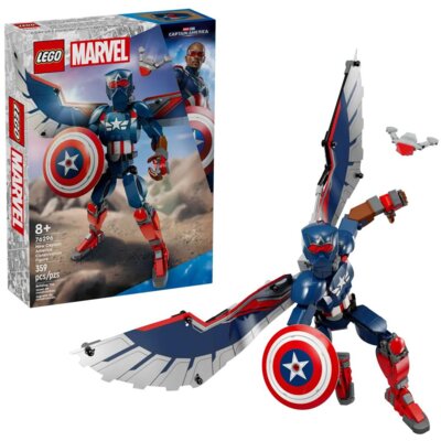 LEGO 76296 Marvel Figurka nowego Kapitana Ameryki