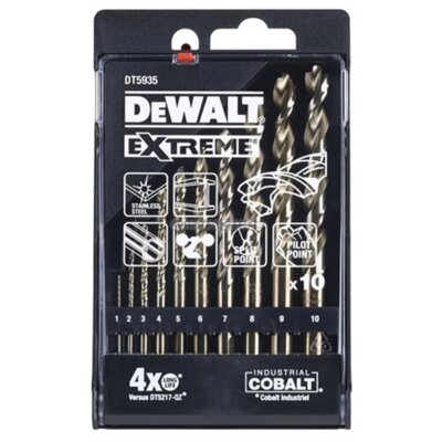 Zestaw wierteł DEWALT DT5935-QZ (10 szt.)
