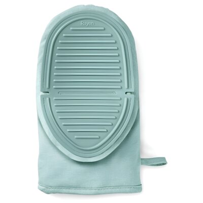 Rękawica kuchenna bawełniano-silikonowa RAYEN RA-6113.01 Turkusowy