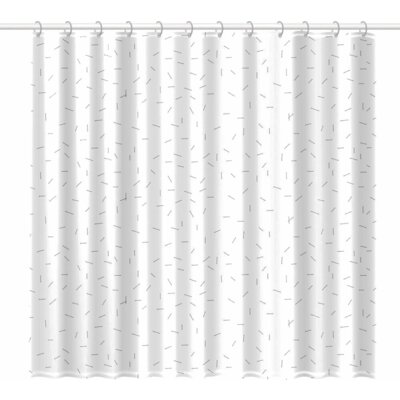 Zasłona prysznicowa RAYEN RA-2307 Biały