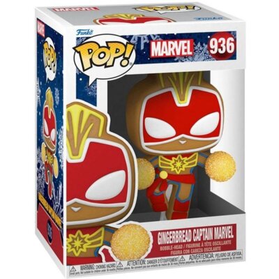 Figurka FUNKO Pop Marvel Gingerbread Captain Marvel