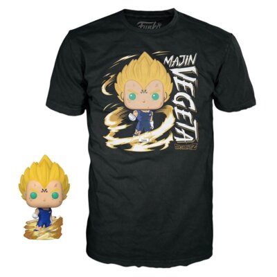 Figurka FUNKO Pop Dragon Ball Majin Vegeta + koszulka