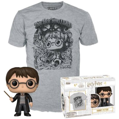 Figurka FUNKO Pop Harry Potter + Koszulka (S)