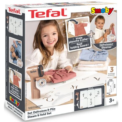 Zabawka zestaw do składania ubrań SMOBY Mini Tefal 7600330127