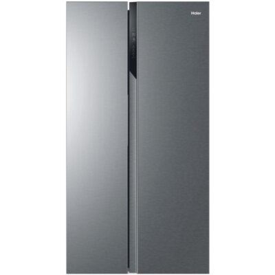 Lodówka HAIER HSR3918ENPG Side by Side No frost 177.5cm Srebrna Fresher Techs