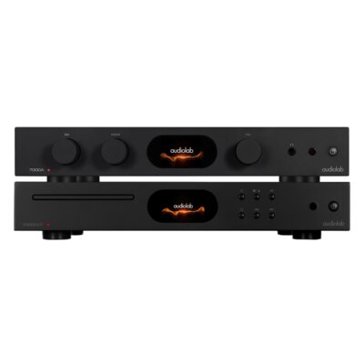 Zestaw stereo wzmacniacz zintegrowany AUDIOLAB 7000A + Odtwarzacz CD AUDIOLAB 7000 CDT CZ+CZ