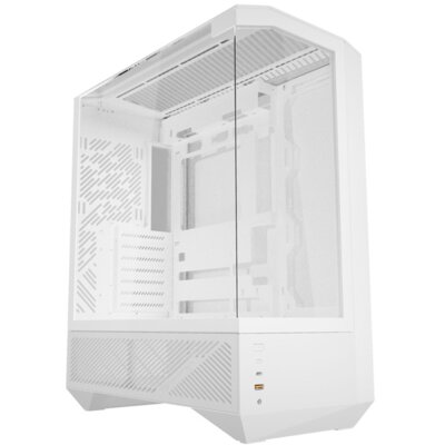 Obudowa DARKFLASH DY460 Biały + 4 wentylatory ARGB