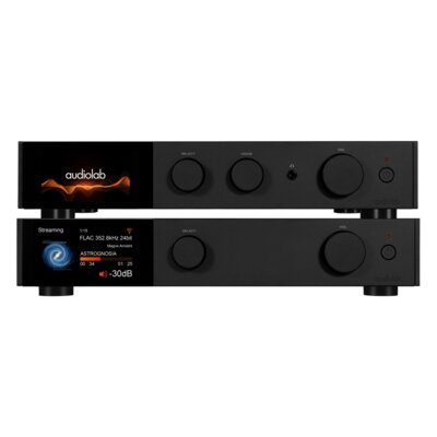 Zestaw stereo wzmacniacz zintegrowany AUDIOLAB 9000A + Odtwarzacz Sieciowy/Streamer AUDIOLAB 9000N CZ+CZ