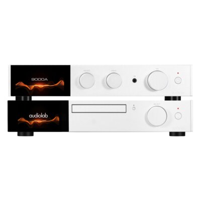 Zestaw stereo wzmacniacz zintegrowany AUDIOLAB 9000A + Odtwarzacz CD AUDIOLAB 9000 CDT SR+SR