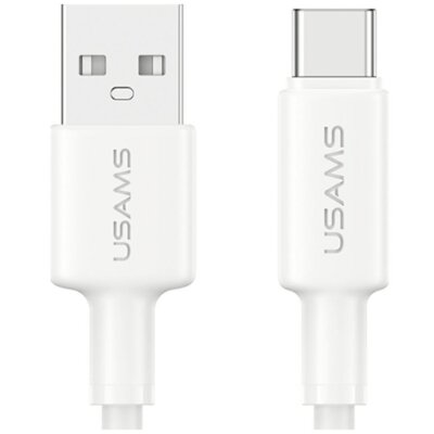 Kabel USB - USB-C USAMS U90 18W 1 m Biały