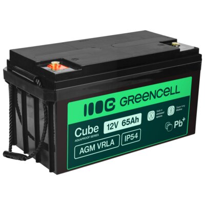 Akumulator GREEN CELL AGM12V65AH-J 65Ah 12V