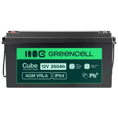 Akumulator GREEN CELL AGM12V250AH-J 250Ah 12V