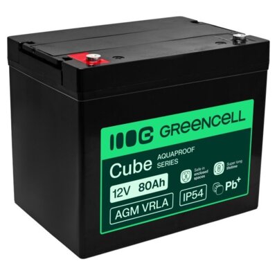 Akumulator GREEN CELL AGM12V80AH-H 80Ah 12V