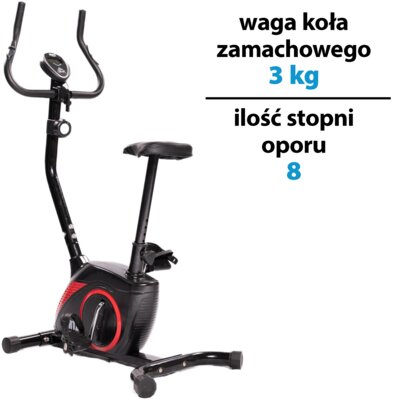 Rower magnetyczny HERTZ FITNESS Sirius 2