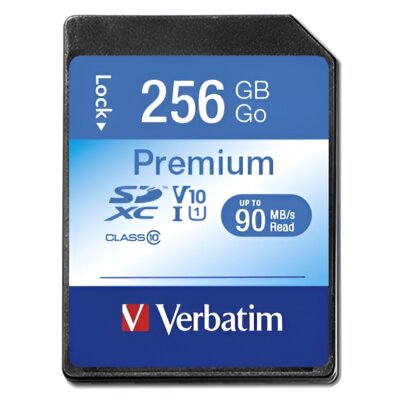 Karta pamięci VERBATIM Premium SDXC 256GB