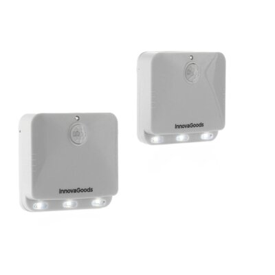 Lampka nocna INNOVAGOODS Lumtoo V0103581 z czujnikiem ruchu (2 szt.)
