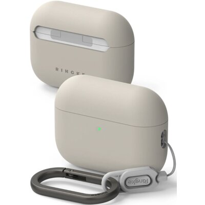 Etui na słuchawki RINGKE Silicone do Apple Airpods Pro 3 Beżowy