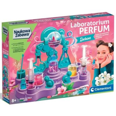 Zestaw kreatywny CLEMENTONI Naukowa zabawa Laboratorium Perfum Delux C50396