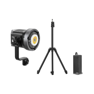 Lampa LED ULANZI V-120C RGB WB, 2700-6500K, mocowanie Bowens + Statyw oświetleniowy ULANZI TT43, 190cm + Zasilacz sieciowy ULANZI DZ252ADL3600600G