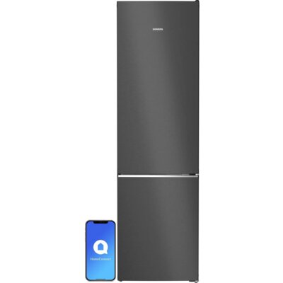 Lodówka SIEMENS KG39NSBBF No Frost 203cm Czarne satynowe szkło