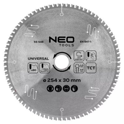 Tarcza do cięcia NEO TOOLS 55-548 254 mm