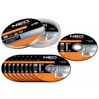 Tarcza do cięcia NEO TOOLS 55-576 125 mm (10 szt.)