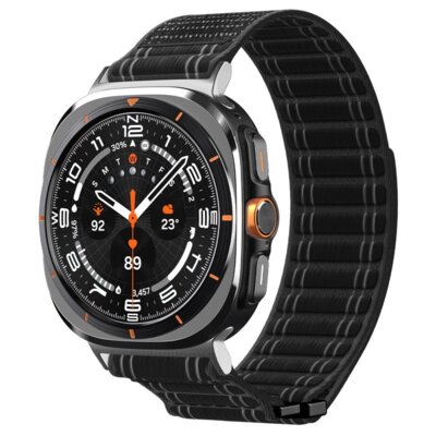Pasek SPIGEN WBF0 Band do Samsung Galaxy Watch Ultra 2024/2025 do koperty 47 mm Czarny