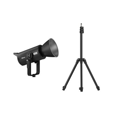 Lampa LED NEWELL RGB Mitra 180, 2700-6500K, mocowanie Bowens + Statyw oświetleniowy ULANZI TT43, 190cm