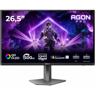 Monitor AOC Agon Pro AG276QKD2 26.5" 2560x1440px 500Hz 0.03 ms [GTG]