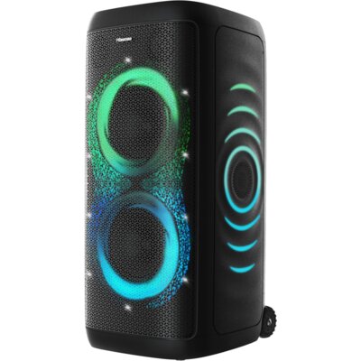 Power Audio HISENSE Party Thunder Czarny, 620W, Bluetooth, Bateria 18 godzin, Auracast, Złącze Gitarowe i Mikrofonowe