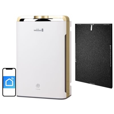 Oczyszczacz powietrza WEBBER AP 9700 WIFI Złoty