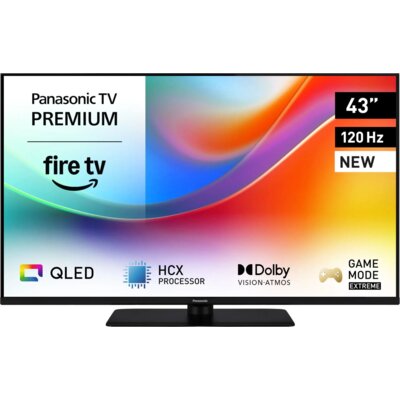 Telewizor PANASONIC TV-43W85BEZ 43" QLED 4K 120Hz VRR Fire TV Dolby Vision Dolby Atmos HDMI 2.1