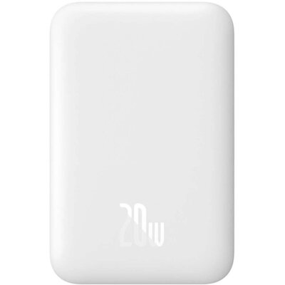 Powerbank BASEUS Magnetic Mini 6000mAh 20W Biały