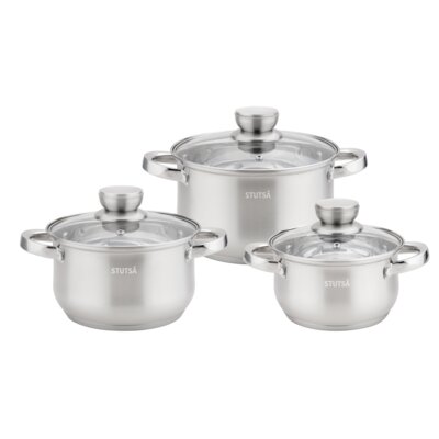 Zestaw garnków STUTSA Nelva (6 elementów)