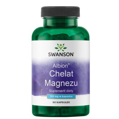Magnez SWANSON Albion Chelat Magnezu (90 kapsułek)