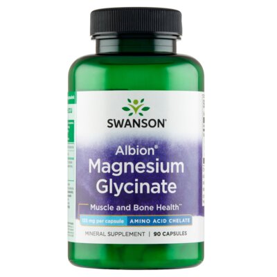 Magnez SWANSON Albion Magnesium Glycinate (90 kapsułek)