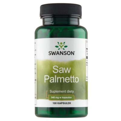 Suplement diety SWANSON Saw Palmetto (100 kapsułek)