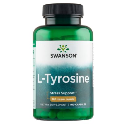 Aminokwasy SWANSON L-tyrozyna (100 kapsułek)