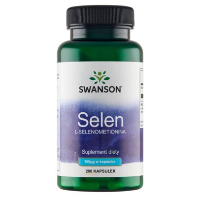 Selen SWANSON L-Selenometionina (200 kapsułek)