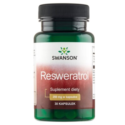 Suplement diety SWANSON Resveratrol (30 kapsułek)