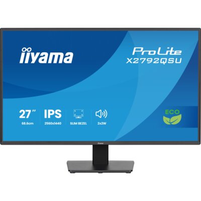 Monitor IIYAMA Prolite X2792QSU-B1 27" 2560x1440px IPS 120Hz 3 ms [GTG]