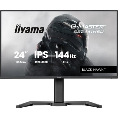 Monitor IIYAMA G-Master Black Hawk GB2441HSU-B1 23.8" 1920x1080px IPS 144Hz 1 ms [MPRT]